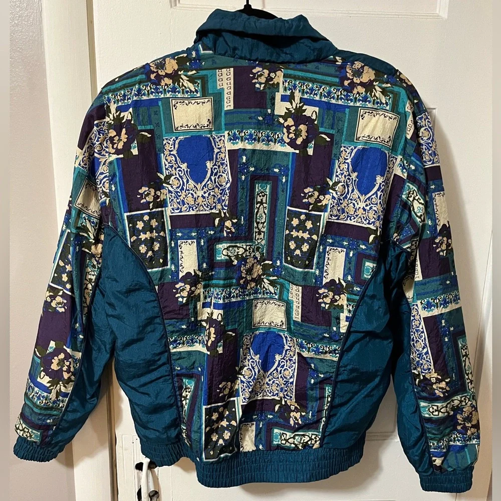 Vintage Patterned Ski Coat - Picture 2 of 8